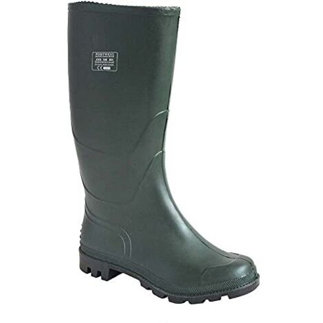 Stivale in PVC Wellington 04 Colore: Verde Taglia 43 - Portwest