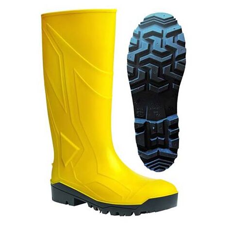 Stivali da lavoro in gomma Dunlop A442031 S5 SRA-49/50 - Giallo - 49/50 -  Giallo