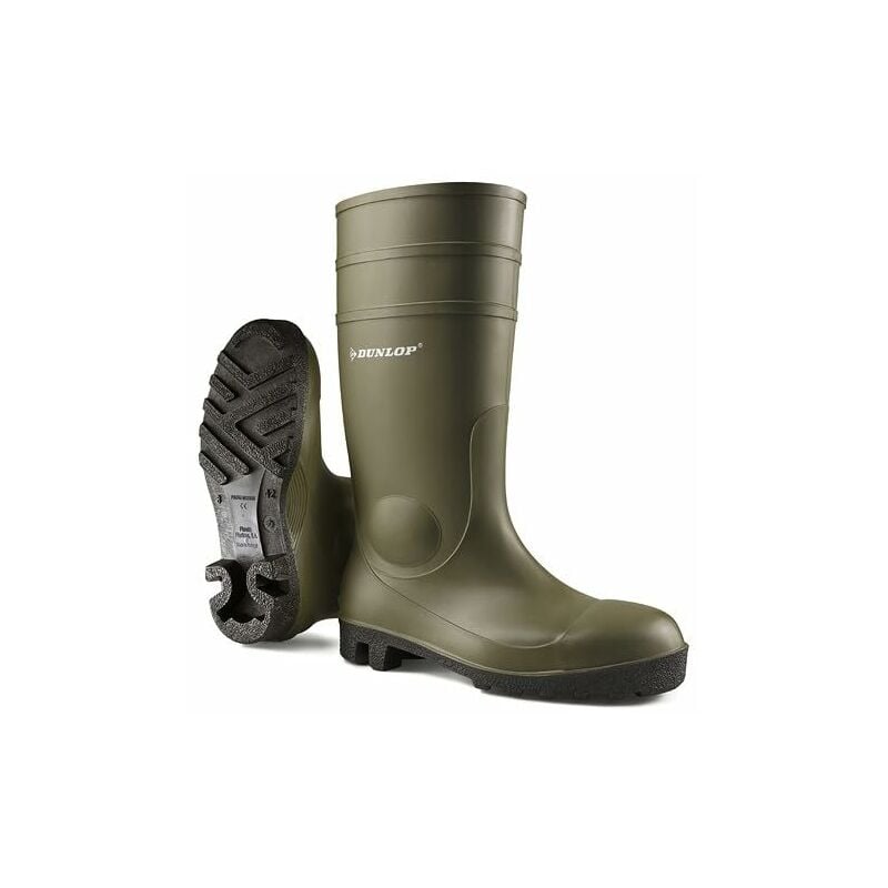 Image of Dunlop Protective Footwear Protomastor Full Safety Unisex adulto Stivali di gomma, Verde 40 EU