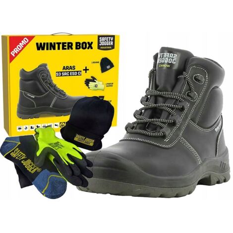 Stivali da lavoro invernali S3 45 cappello guanti calzini