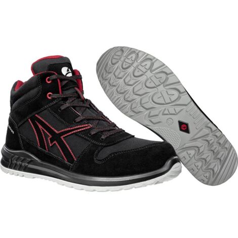 Stivali di sicurezza CLIFTON MID Gr.45 nero/rosso S3 SRC EN ISO 20345:2011
