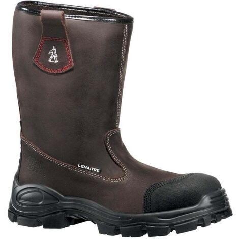 Stivali di sicurezza sfoderati Lemaitre Desert Trail S3 CI SRC Marrone 46