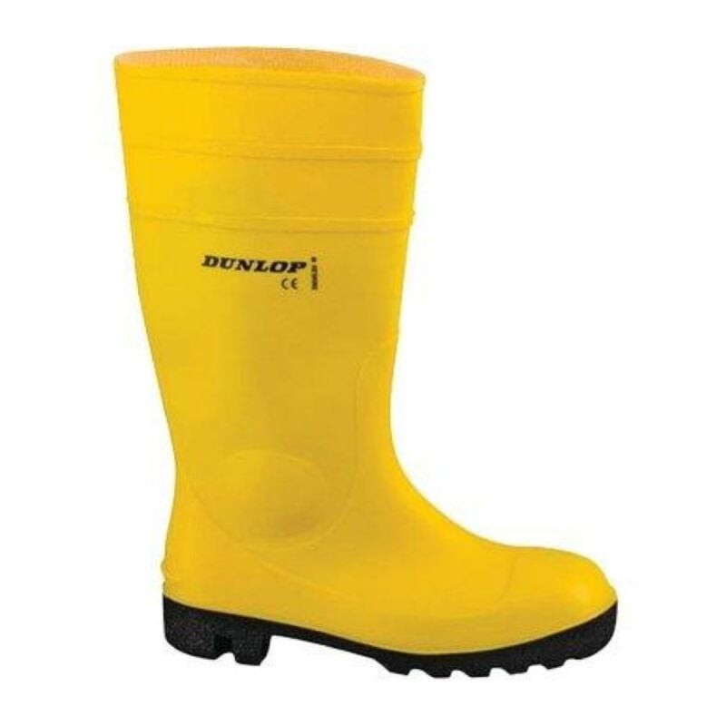 Image of Stivale pvc antinfortunio work-its Dunlop giallo S5 nr 43