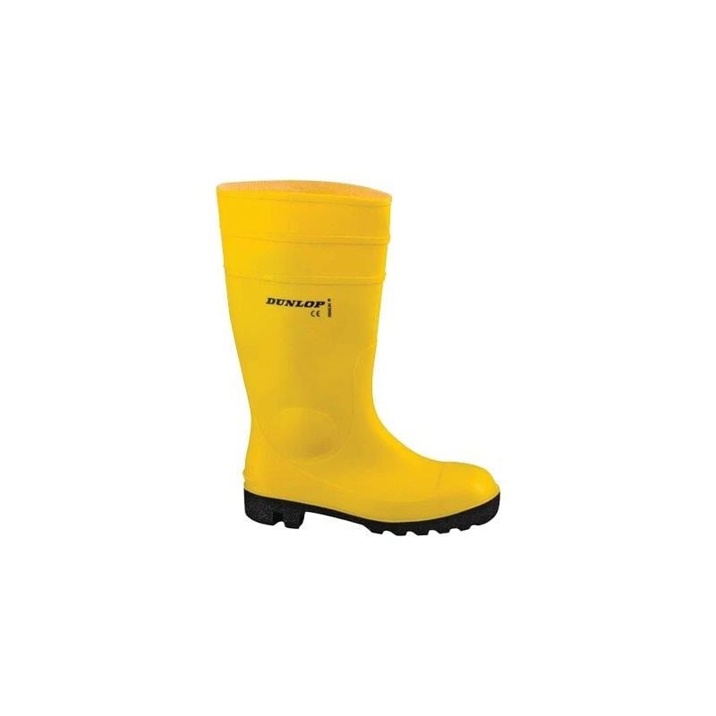 Image of Stivale pvc antinfortunio protomastor Dunlop giallo S5 42