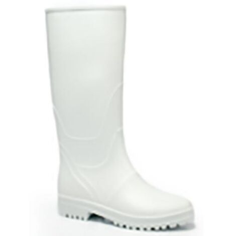 STIVALI IN PVC GINOCCHIO N.39 COLORE BIANCO