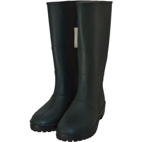 STIVALI IN PVC VERDI GINOCCHIO N 45