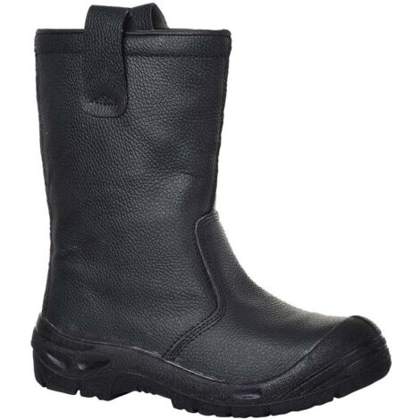Stivali Rigger S3 Ci con sovrascarpa Colore: Nero Taglia 47 - Portwest