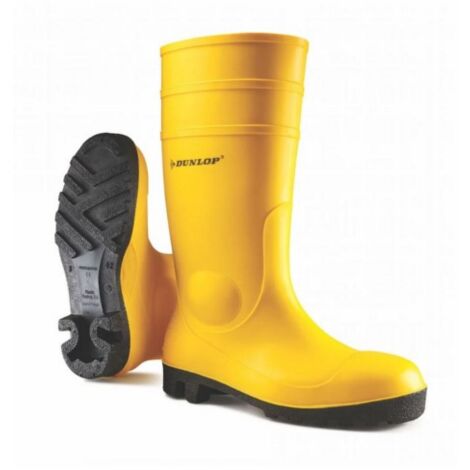 Stivali Sicurezza Pvc Ginocchio 42 Giallo Dunlop