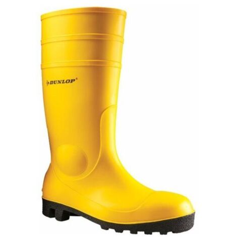 Stivali Sicurezza Pvc Ginocchio 44 Giallo Dunlop
