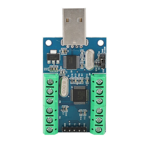 STM32 12-Bit 10-Kanal-ADC-Datenerfassungsmodul mit USB-Schnittstelle und UART-Kommunikation