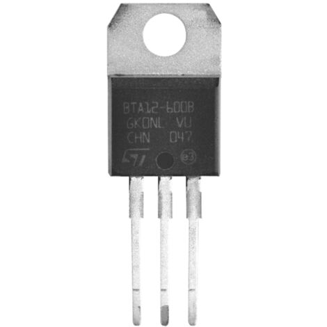 STMicroelectronics BTB12-600BWRG TRIAC TO-220AB 12 A 600 V Tube