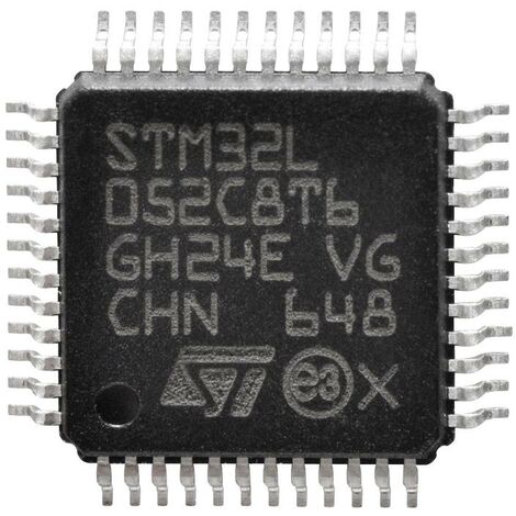 STMicroelectronics Microcontrôleur embarqué LQFP-64 32-Bit 48 MHz Nombre I/O 55 Tray V543773