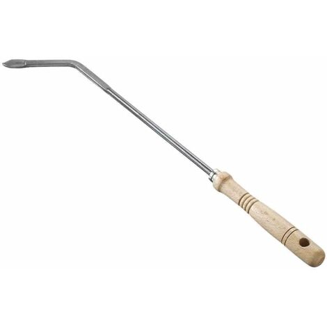 Stocheisen mit Holzgriff