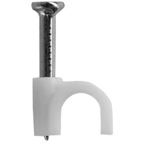 Stocker Clip pour tuyau 6 mm 10 pcs