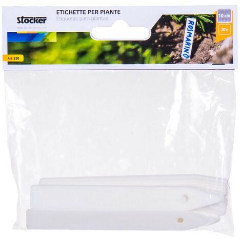 Stocker Etiketten für Pflanzen 1,3 x h10 cm