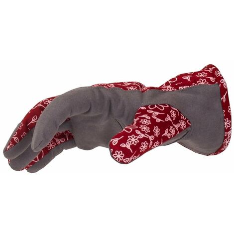 Stocker Guanti da giardino mis 8/S rosso