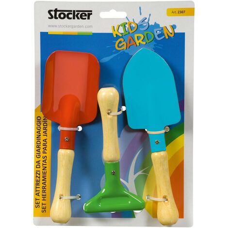 Stocker KIDS GARDEN Ensemble d'outils de jardinage