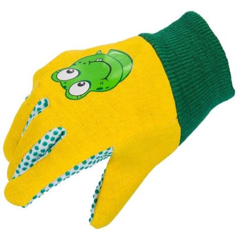 Stocker KIDS GARDEN gelbe Kinderhandschuhe