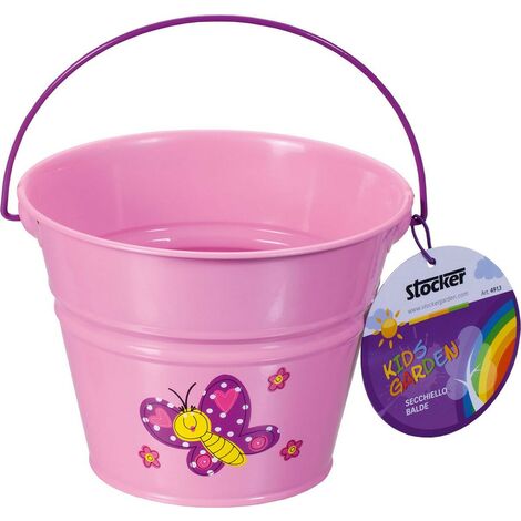 Stocker KIDS GARDEN rosa Eimer
