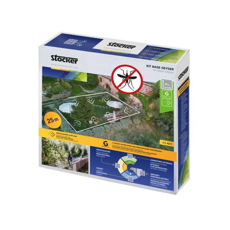 Stocker - Kit Base Geyser 25 m de tuyau