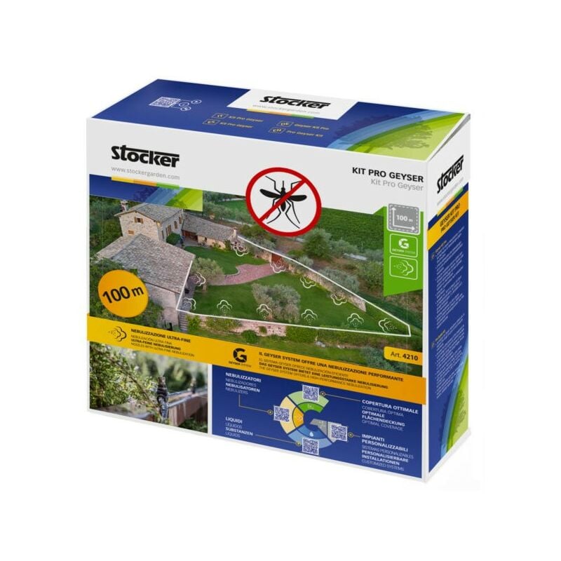 Kit Pro Geyser 100 m de tuyau - Stocker