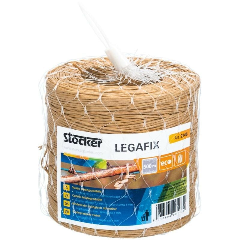 Stocker - Legafix Ficelle biodégradable 500 m x1 mm