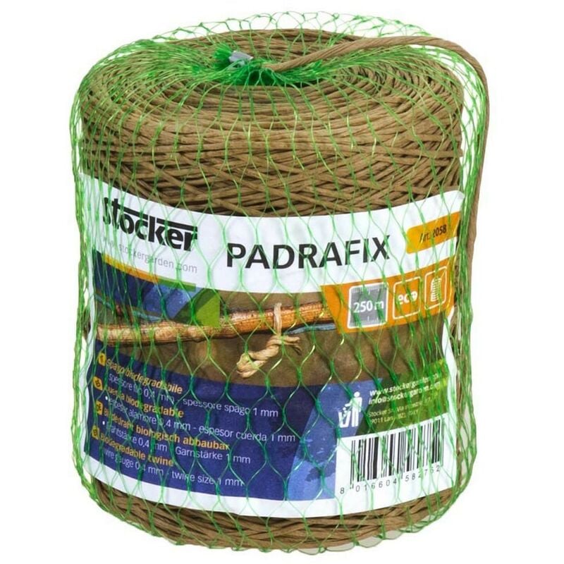 Stocker - Padrafix Ficelle biodégradable 250 mx 1 mm