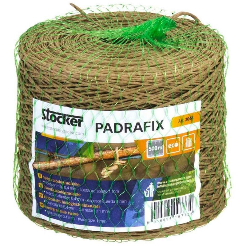 Stocker - Padrafix Ficelle biodégradable 500 mx 1 mm