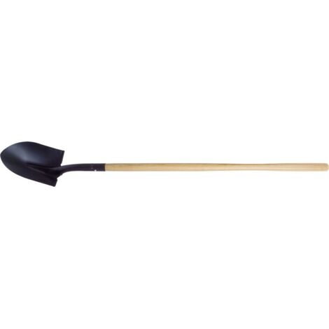 Stocker Pelle en acier avec manche en bois 150 cm