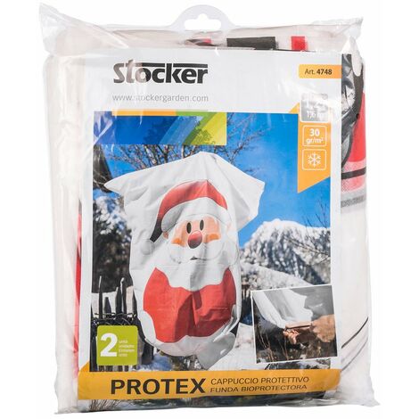 Stocker Protex Cappuccio protettivo Babbo Natale 1,2 x 1,6 m 30 gr - 2 pz