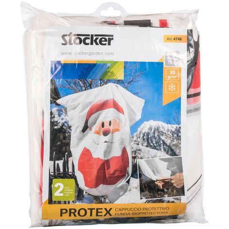 Stocker Protex Schutzkappe Weihnachtsmann 1,2 x 1,6 m 30 gr - 2 Stk