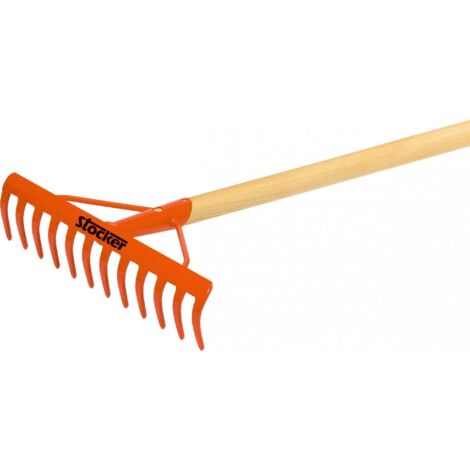 Stocker Rastrello a 12 denti con manico