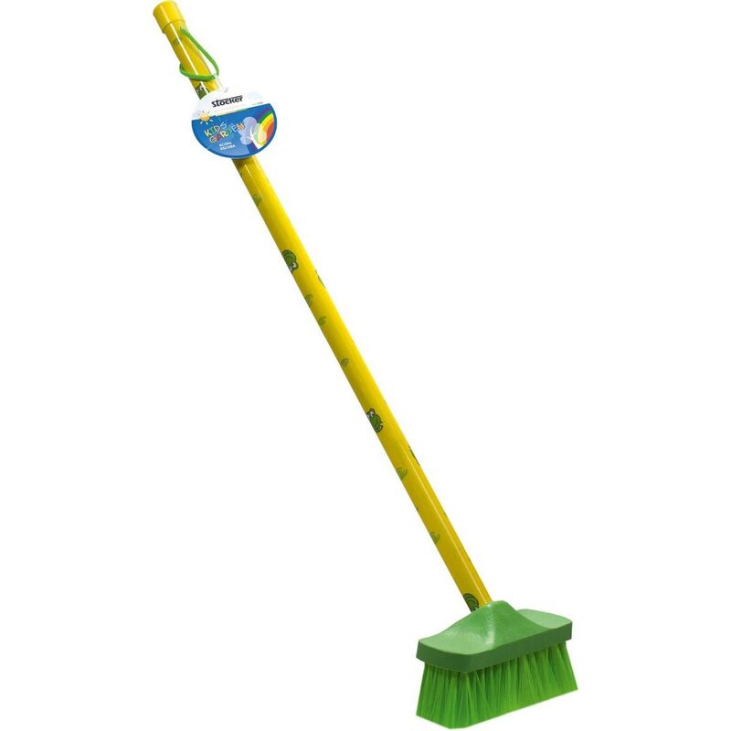Stocker - Balai de jardin 78 cm coloris vert jardin d'enfants