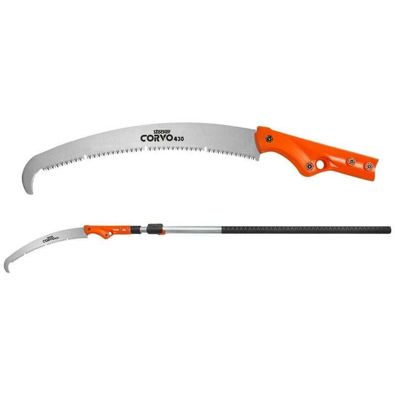 Stocker - Scie à métaux Corvo 430 tc avec manche télescopique 195 - 310cm
