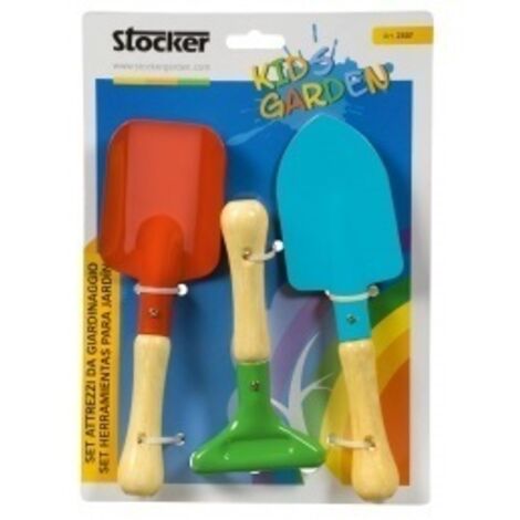 Stocker Set attrezzi da giardinaggio KIDS GARDEN