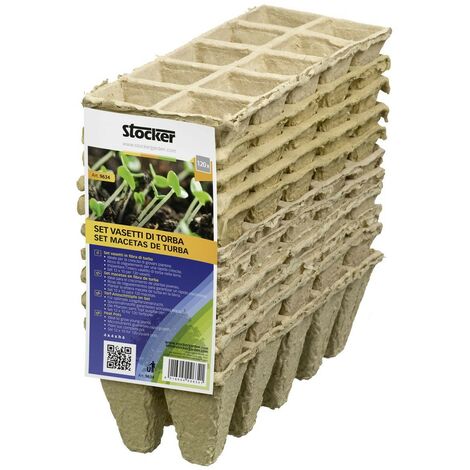 Stocker Set Topf aus Torffaser 22 x 8 x h6 cm