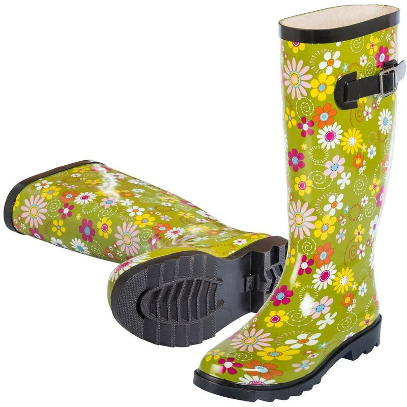 Bottes en caoutchouc 35 couleur verte - Stocker
