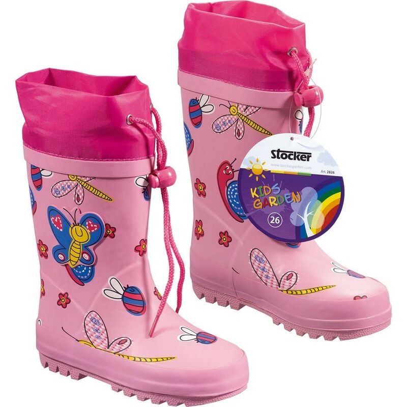 Pink Kids Bottes de jardin taille 31 - Stocker