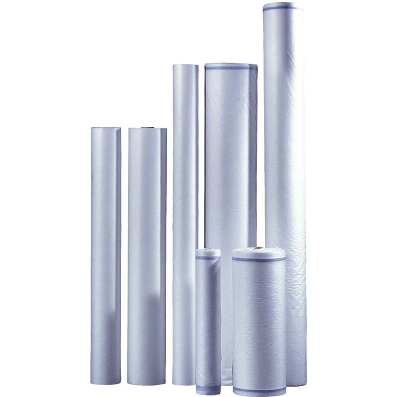Stocker - Tissu non tissé tubulaire blanc 0,80 x 100 m 19 gr