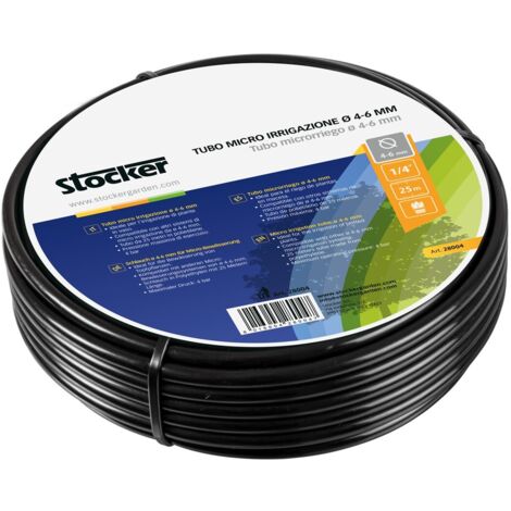 STOCKER Tubo micro irrigazione d4-6mm