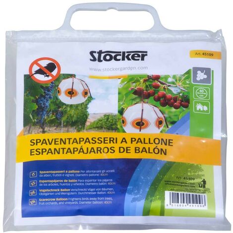 Stocker Weiße Ballonvogelscheuche Ø40 cm