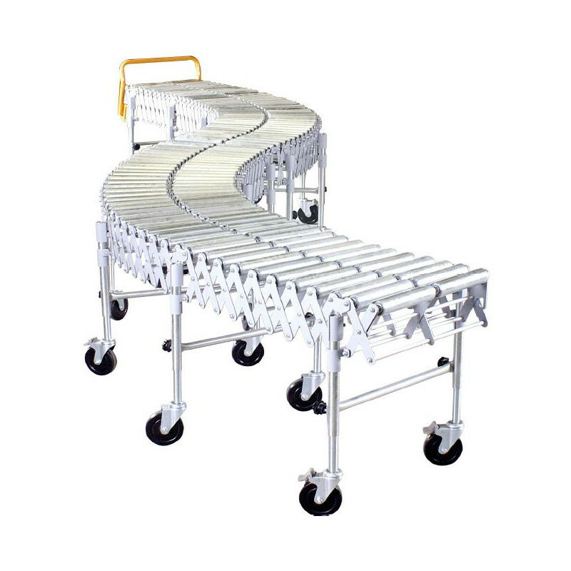 Stockman - Convoyeur flexible à rouleaux Long. 1700-4350 mm Larg. 500 mm - FWB-38-50X4