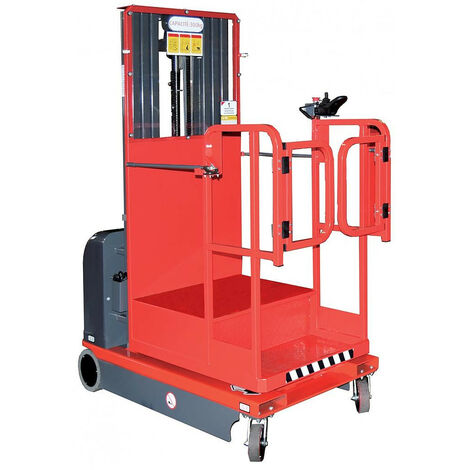 Stockman - Nacelle motorisée à mât vertical 300 kg hauteur de travail 5,5 m - NMV550