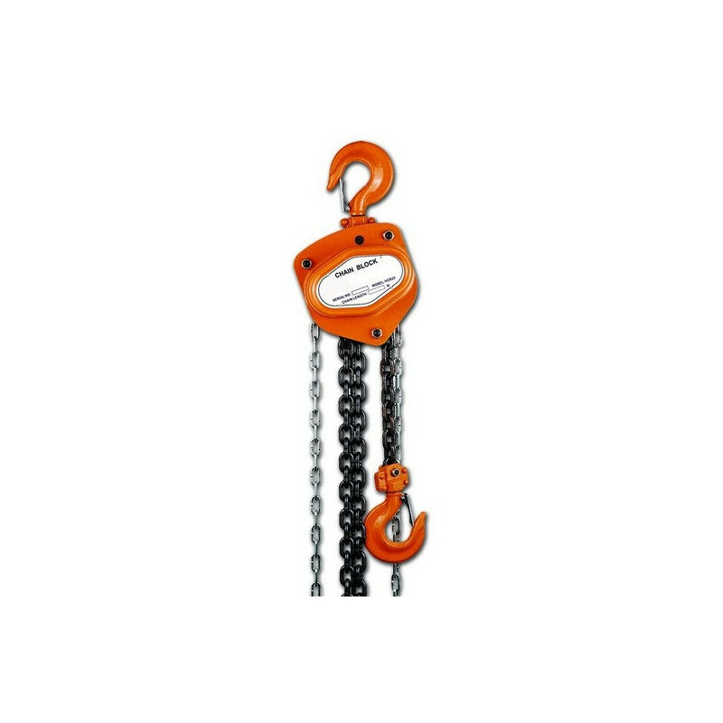

Stockman - Polipasto manual de cadena Premium 3000Kg 3m - MHN30