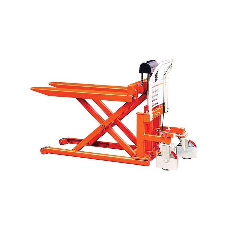 Transpalette manuel avec levée haute à grande stabilité - Fourches 1115x526mm - Levée max 830mm - Capacité 500kg - SL50S