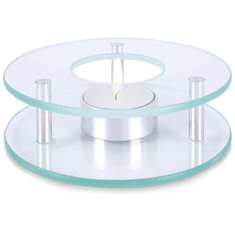 Stövchen rund 12 cm Glas
