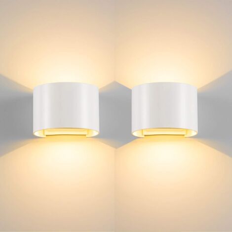 Stoex – Applique murale intérieure 12W blanc chaud – Angle de lumière réglable – Alliage d'aluminium – Dimensions 13.5 x 9.5 x 11.5 cm