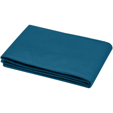 STOF - Copripiumino - Dimensioni 240 x 220 cm - 100% cotone certificato Oeko-Tex - Colore petrolio - Modello Eden - Biancheria da letto per casa - Ideale letto matrimoniale queen size o standard - 2