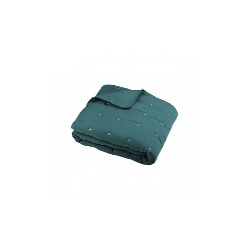 Stof - greenmood Plaid Moutarde130x160cm