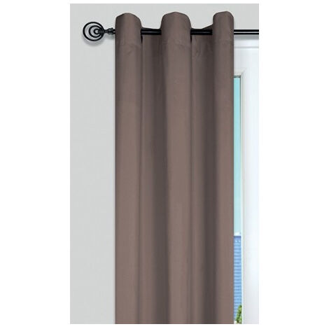 Stof Nelson Rideau Isolant Polaire 135x240cm Anthracite - Stof